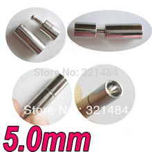 Wholesale 500pcs Bayonet Clasps Fit 5mm Leather Cord DIY Jewelry Findings AccessoriesFree shipping!!! 2024 - buy cheap