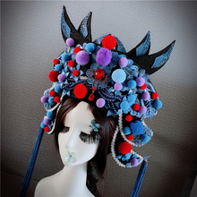 opera hat for women queen cosplay crown hair accessories princess head wear festival party cosplay accessories empress hat 2024 - buy cheap