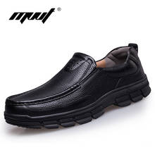 Plus size 48 men's shoes Genuine leather shoes men flats Brand classics men oxfords Comfort soft leather casual shoes men 2024 - buy cheap