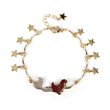 dongsheng Star Charm Bangles Bracelet Little Mermaid Bracelets Earrings for Women Girl Jewelry Accessories Bracelet-25 2024 - buy cheap