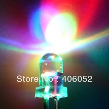 Built-in Control IC Round Hat 3MM 5MM LED FAST SLOW Flash Light Multicolor Diode Automatic Flash 0.07W 3.2-3.4V 1000PCS/Lot 2024 - buy cheap