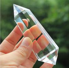 4,13 "8 сторонний VOGEL Стиль Натуральный прозрачный кварцевый кристалл DT точечный заживление 140 г 2024 - купить недорого