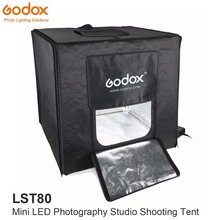 Godox Mini LED Photography Studio Shooting Tent 80*80*80cm LST80 3PCS LED lamp band Power 60W 13500~14500 Lumen with Carry Bag 2024 - buy cheap