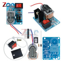 Inversor de ignição dc 15kv, alta frequência, alta tensão, gerador de arco, impulsionador, step up, 18650, kit diy, transformador em u core, conjunto 3.7v 2024 - compre barato