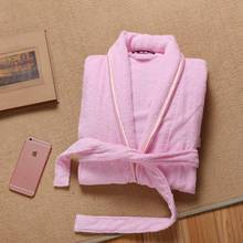 Winter Long Bathrobe Women Cotton Nightdress Thick Warm Bath Robes Clothes Dressing Gown Women's Bathrobe Female Kimono Robe 2024 - buy cheap