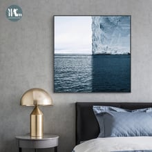 Nordic Landscape Canvas Painting Prints Posters Ice Sea wall art Pictures for Living Room Morden contracted Home Decor 2024 - buy cheap