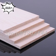 10 pcs/lot  AAA+Balsa Wood Sheet ply 200mmX100mmX1mm super quality for airplane/boat model DIY 2024 - buy cheap