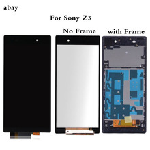 LCD For SONY Xperia Z3 Display Touch Screen with Frame for SONY Xperia Z3 Dual Display LCD D6603 D6653 L55t D6683 Replacement 2024 - buy cheap