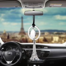 Bemost Car Pendant Eiffel Tower Hanging Ornaments Automobiles Rearview Mirror Suspension Decoration Accessories Auto Gifts 2024 - buy cheap