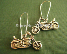 HOT  Fast delivery Wholesale 50Pair Fashions Vintage Alloy Motorcycle Charms Dangle For Women DIY Jewelry 18 2024 - buy cheap