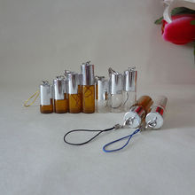 1ml,2ml,3ml,5ml,10ml Glass Roller Bottles, Empty Clear Roll on Bottle for Essential Oil Mini Sample Vial F138 2024 - buy cheap