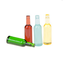 6Pcs/Set Wine Bottle Model Pretend Play Mini wine bottles 1:12 Dollhouse Miniature Mini Food Doll Fit FOR 1/12 Toy Accessories 2024 - buy cheap