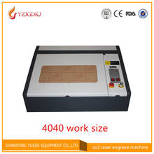 Free shipping 4040 laser engraving machine for rubber plates 40W laser tube laser marking machine 2024 - buy cheap