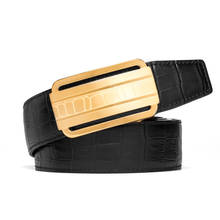 designer belt high quality men genuine leather belts for men cowboy Pin buckle modis Luxury brand birthday present 2024 - buy cheap