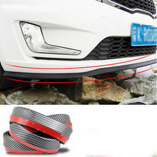 Car Styling Rubber Bumper Lip Splitter Skirt Protector Strap for Lada Priora Sedan sport Kalina Granta Vesta X-Ray XRay 2024 - buy cheap