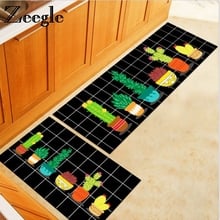 Zeegle Cactus Carpets For Children Anti-slip Bedroom Carpets Bedside Rugs Absorbent Kitchen Floor Mats Area Rug For Living Room 2024 - buy cheap