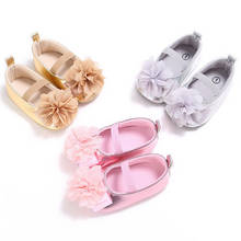 Citgeett/обувь принцессы с цветочным рисунком для маленьких девочек; Детская Лоскутная обувь с мягкой подошвой для малышей; Летняя обувь для малышей; Возраст 0-18 месяцев 2024 - купить недорого