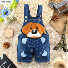 Summer 1pcs  Kids Baby Boys Clothes Clothing Short Trousers Toddler Infant Boy Pants Denim Shorts Jeans Overalls Dungarees F0005 2024 - buy cheap