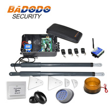 Ecnomical kit 200kg Engine Automatic autogate Motor System Automatic GSM Swing Gate Opener gsm module wireless keypad optional 2024 - buy cheap