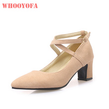  Brand New Sale Classic Pink Beige Women Dress Pumps 2 inch Heels Lady Bridal Shoes WB391 Plus Big Small Size 11 30 43 46 48 2024 - buy cheap