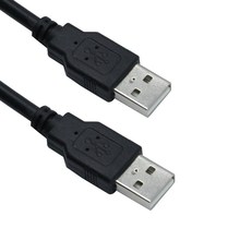 Usb 2.0 cabo tipo um macho a um macho plugue de alta velocidade 480 mbps usb para usb cabo de transferência de dados 1.5m para impressoras do orador do computador 2024 - compre barato