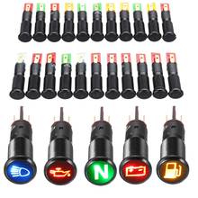 12-24V Metal 12mm LED Dash Panel Warning Pilot Light Bulb Indicator Car Boat 2024 - buy cheap