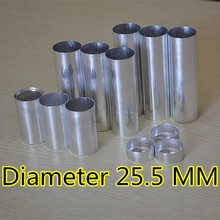 200 Pieces/lot OD 25.5MM Lab Materials Empty Cartridges for Making Mold Aluminum Tubes Cartridges 2024 - buy cheap