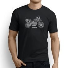 Мужские новые модные стильные классические немецкие мотоциклетные фанаты F800Gs Приключения 2017 вдохновленные мотоциклетным искусством тонкие футболки 2024 - купить недорого