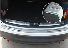 Внутренний Внешний бампер из нержавеющей стали, накладка на заднюю панель, планки, защитные рамки, Стайлинг автомобиля, подходит для Mazda CX-5 2013 2014 2015 2016 2024 - купить недорого