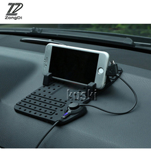 ZD-Soporte de teléfono para coche, alfombrilla antideslizante para salpicadero, para Audi A4, B7, B5, A6, C6, Q5, Honda Civic 2006-2011, Fit Accord CRV, 1 unidad 2024 - compra barato