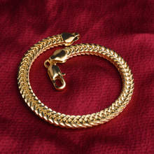 Foxtail Chain Bracelet Gold color Bracelets & Bangles For Women Jewelry Femme Bileklik Pulseira Feminina Pulseras Pulseiras Love 2024 - buy cheap