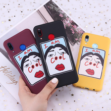 Para samsung a31 s8 s9 s10 s10e s20 mais nota 8 9 10 a7 a8 eu sou legal menina memes doces capa de telefone silicone fundas coque 2024 - compre barato