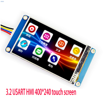 3.2 inch USART HMI 400*240 touch screen with GPU font image configuration serial port 2024 - buy cheap