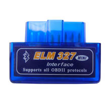 Super Mini Elm327 Bluetooth OBD2 V2.1 Elm 327 V 1.5 OBD 2 Car Diagnostic-Tool Scanner Elm-327 OBDII Adapter Auto Diagnostic Tool 2024 - buy cheap