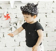 1pcs/lot cartoon style kid lovely star horn baseball cap casual summer autumn outdoor adjustable cap 2024 - buy cheap