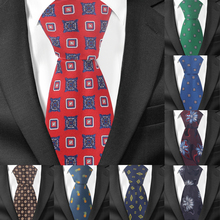 Corbata Floral de moda para hombre y mujer, corbata de cuello Jacquard de poliéster para trajes de negocios de boda, corbatas delgadas, corbatas para hombre 2024 - compra barato