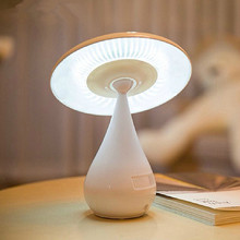 Lâmpada usb de ânion led elegante, vaso de cogumelo com 48 lâmpadas led, controle de luz inteligente, decoração para casa, mesa rotativa, novo, 2016 2024 - compre barato