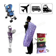 Сумка для хранения детской коляски, автомобильный зонтик для младенца, сумка для хранения, дорожная сумка, пыленепроницаемые рюкзаки, подтяжки 2024 - купить недорого