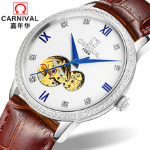 Carnival Watch Men Japan MIYOTA 8N24 Automatic Mechanical Brand Luxury Men Watches Sapphire reloj hombre Diamond Clock C5676-2 2024 - купить недорого