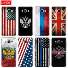 Capa de silicone para samsung galaxy, j1 j2 j3 j5 j7 mini 2016 e 2015, prime, bandeira russa, americana, emblema nacionais 2024 - compre barato