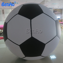 AC096 BENAO  2m- PVC Cheap Price Event Display Inflatable Helium Football Balloon / Promotion Inflatable Soccer Ball 2024 - buy cheap