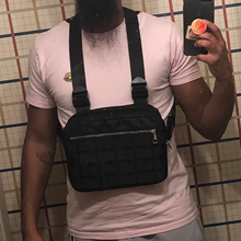 Bolsos de aparejo para el pecho, bolsillo táctico ajustable, ropa de calle de Hip Hop, bolso táctico funcional para el pecho, bolso de hombro cruzado Kanye West 2019 2024 - compra barato