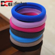 10pcs/lot assorted colors seamless no-damage elastics ponytail holders stretchy hair rubber bands hair ties hot hair accessories 2024 - buy cheap