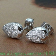 Pendientes Chapado en plata, joyería de moda plateada, Piedra/bhcajyja bwoaknva #019 2024 - compra barato