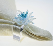 qn18071101 free shipping crystal flower napkin ring wedding holiday decoration , wholesale napkin holder 12 pcs 2024 - buy cheap