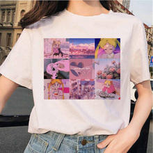 vaporwave clothing graphic t-shirt harajuku vintage korean tee shirts tshirt style ulzzang 90s Tumblr Grunge aesthetic t shirt 2024 - buy cheap