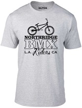Футболка Northridge Bmx Riders, мужская летняя хлопковая футболка 80S для байкеров Alien Barrymore, 2019 2024 - купить недорого