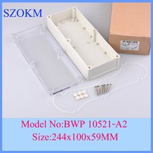 4 pcs/lot electrical box plastic waterproof enclosure distribution box enclosure plastic  244x100x59mm 2024 - buy cheap