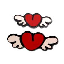 20Pcs Mixed Acrylic Heart Wings Kawaii Cabochon Flatback Decoration Crafts Embellishments For Scrapbooking Diy Accessories 2024 - buy cheap