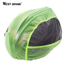 WEST BIKING Waterproof Helmet Cover Bicycle Windproof Dustproof Cycling Helmet Rainproof Reflective Ultra-light Helmets Covers 2024 - buy cheap